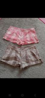 2 korte shorts maat s/m, Overige kleuren, Kort, Ophalen of Verzenden, Zo goed als nieuw