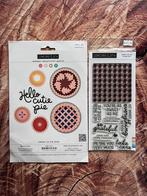 Concord and 9th set stempels en stansen taart stroopwafel, Ophalen of Verzenden, Zo goed als nieuw