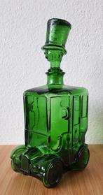 Empoli karaf groen Bessi glas design fles, Antiek en Kunst, Antiek | Glas en Kristal, Ophalen of Verzenden