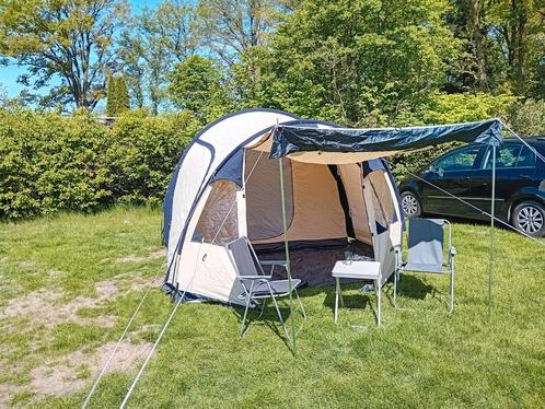 Hypercamp Fashion Gold Tunnel Tent 4 persoons, Caravans en Kamperen, Tenten, tot en met 4, Zo goed als nieuw, Ophalen of Verzenden