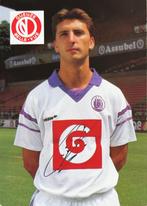 Spelerskaart Luc Nilis - RSC Anderlecht - seizoen 1989-1990, Ophalen of Verzenden, Zo goed als nieuw, PSV, Spelerskaart