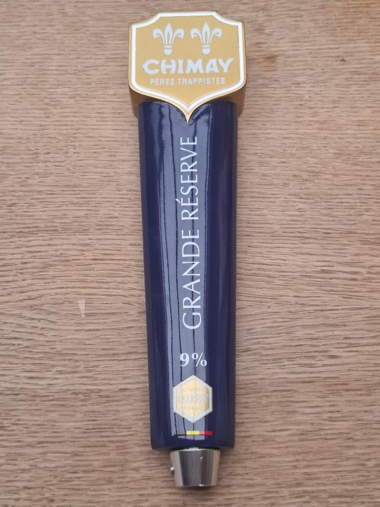 Taphendel Chimay bier Grande Réserve, Ophalen of Verzenden, Nieuw, Reclamebord, Plaat of Schild, Overige merken