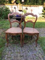 Twee originele Franse mahoniehouten stoelen, Antiek en Kunst, Antiek | Meubels | Stoelen en Banken, Ophalen