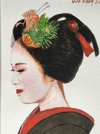 Aquarel Geisha geschilderd door Nurilham, Cd's en Dvd's, Dvd's | Klassiekers, Ophalen of Verzenden, Actie en Avontuur, Nieuw in verpakking