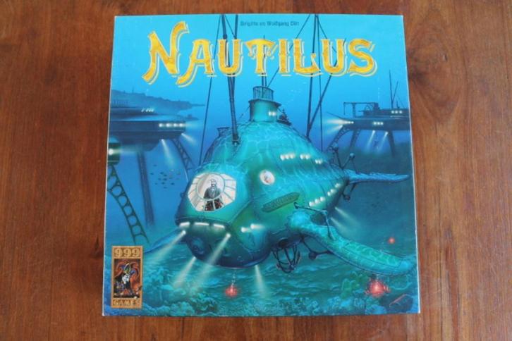 Bordspel Jules Verne Nautilus (Nemo 20.000 mijlen onder zee), Hobby en Vrije tijd, Gezelschapsspellen | Bordspellen, Zo goed als nieuw