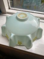 Vintage Franse Lampenkap, Gebruikt, Wit, Ophalen of Verzenden, Overige vormen