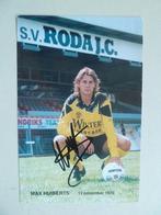Spelerskaart. Max.Huiberts. Roda JC. 1994/1995, Verzamelen, Sportartikelen en Voetbal, Ophalen of Verzenden, Zo goed als nieuw
