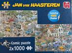 Jan van Haasteren - 2x 1000 - de storm + safari, Ophalen of Verzenden, Zo goed als nieuw