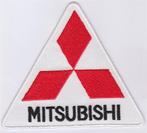 Mitsubishi stoffen opstrijk patch embleem #4, Ophalen of Verzenden, Nieuw, Auto's