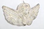 Engel papier-maché angel patina decoratief 96 cm, Antiek en Kunst, Ophalen of Verzenden