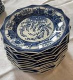 Lange Lijs Blauw Wit Porseleinen Servies, Ophalen