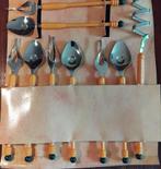 Vintage Pasta bestekset met Gele Kunststof Handvatten, Twistello, Ophalen of Verzenden, Zo goed als nieuw, Rvs of Chroom