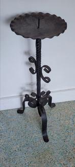 Smeedijzeren kandelaar 60 cm, Huis en Inrichting, Woonaccessoires | Kandelaars en Kaarsen, Ophalen of Verzenden, Zo goed als nieuw