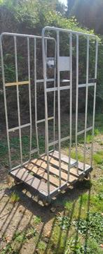 Rolcontainer (ideaal voor haardhout), 100 liter of meer, Ophalen, Gebruikt, Transportkar