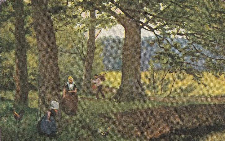 Gerstenhauer - 266 - twa : Serie 47 - Bij de Bildt - Utrecht, Verzamelen, Ansichtkaarten | Themakaarten, Voor 1920, Overige thema's