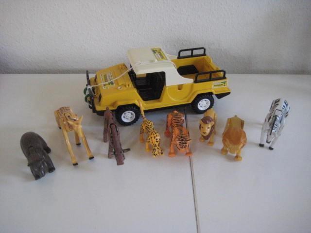 Playmobil jeep expedition Ngorongoro Safari jeep 1980, Kinderen en Baby's, Speelgoed | Playmobil, Gebruikt, Ophalen of Verzenden