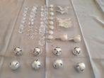 Wit ,zilver ,glas kerst decoratie, Diversen, Kerst, Ophalen