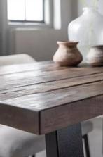 Eettafel Timber l Whoon l Purewood l van €899,- voor €549,-, Huis en Inrichting, Ophalen, Gebruikt, 50 tot 100 cm, 150 tot 200 cm