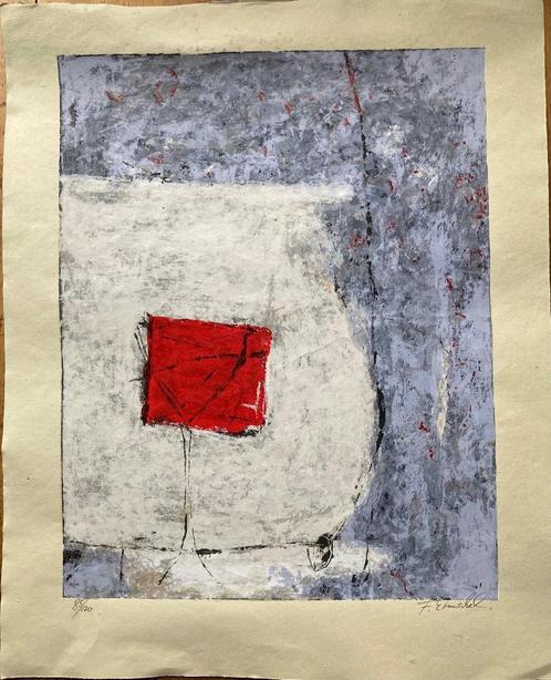 Litho Frank Ermschel, Antiek en Kunst, Kunst | Litho's en Zeefdrukken, Ophalen of Verzenden