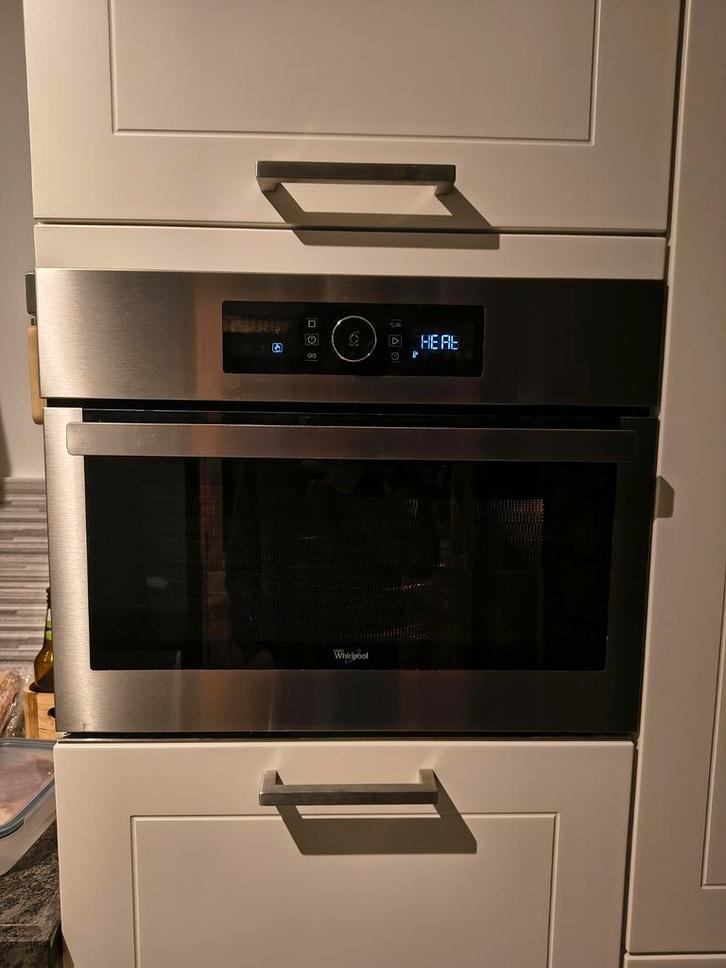 Whirlpool Combimagnetron - Magnetron functie defect., Witgoed en Apparatuur, Magnetrons, Gebruikt, Inbouw, Combimagnetron, 45 tot 60 cm