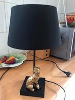 Tafellampje met gouden panter, Ophalen, Gebruikt, Minder dan 50 cm