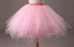 SALES! Zachtroze wijdvallende petticoat tutu One size, Maat 38/40 (M), Carnaval, Nieuw, Ophalen of Verzenden