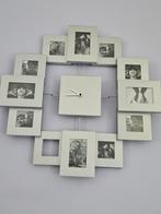 Wandklok met vakjes voor foto's, Ophalen of Verzenden, Nieuw