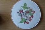taartschaal met fruitmotieven, Huis en Inrichting, Keuken | Servies, Keramiek, Ophalen of Verzenden, Overige stijlen, Schaal of Schalen