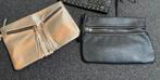 2x nieuwe Clutch tas 1 gouden + 1 zwarte, Ophalen of Verzenden, Nieuw, Zwart, Avondtasje