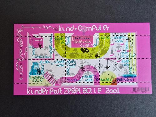 2001 Blok Kinderzegels NVPH 2013. Postfris., Postzegels en Munten, Postzegels | Nederland, Postfris, Na 1940, Ophalen of Verzenden