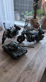 Vintage Militaire Voertuigen Set, Overige merken, Gebruikt, Ophalen of Verzenden, Tank