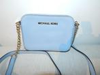 Michael Kors schoudertas licht blauw crossbody goud hardware, Sieraden, Tassen en Uiterlijk, Verzenden, Zo goed als nieuw, Blauw