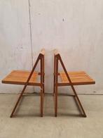 Een paar aldo jacober trieste voor alberto bazzani stoelen, Huis en Inrichting, Stoelen, Gebruikt, Onbekend, Ophalen of Verzenden