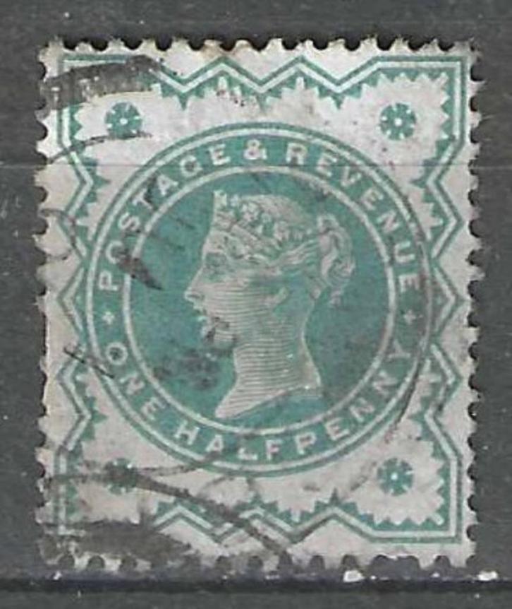 Groot-Brittannie 1887/1900 - Yvert 92 - Victoria (ST), Postzegels en Munten, Postzegels | Europa | UK, Gestempeld, Verzenden