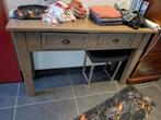 Robuuste zware sidetable, Huis en Inrichting, Tafels | Sidetables, Ophalen, 100 tot 150 cm, Zo goed als nieuw, 25 tot 50 cm