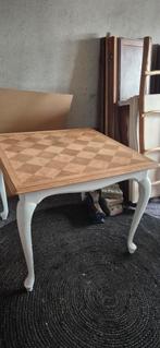 Mooie brocante Queen Anne Eettafel, Tafel, Ophalen of Verzenden, Gebruikt, Rechthoekig, 50 tot 100 cm