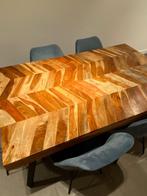 Eettafel, Huis en Inrichting, Tafels | Eettafels, Ophalen, 100 tot 150 cm, 50 tot 100 cm, Zo goed als nieuw