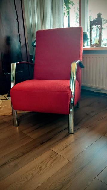 2 Montel fauteuils + 2 zits bank en glazen salontafel  beschikbaar voor biedingen