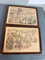 Twee Anton Pieck Prenten, Antiek en Kunst, Ophalen of Verzenden