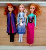 Barbie's Elsa en 2 keer Anna en Olaf, Ophalen, Zo goed als nieuw, Barbie