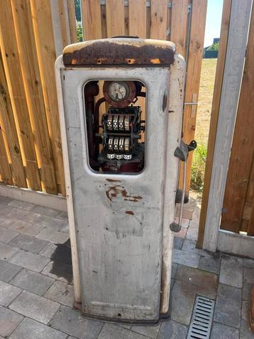 Tokheim T39 Benzinepomp - Vintage Decoratie Object - Antiek  beschikbaar voor biedingen