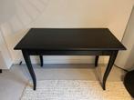 IKEA Leksvik bureau - zwart, Ophalen, Gebruikt, 100 tot 150 cm, Grenenhout
