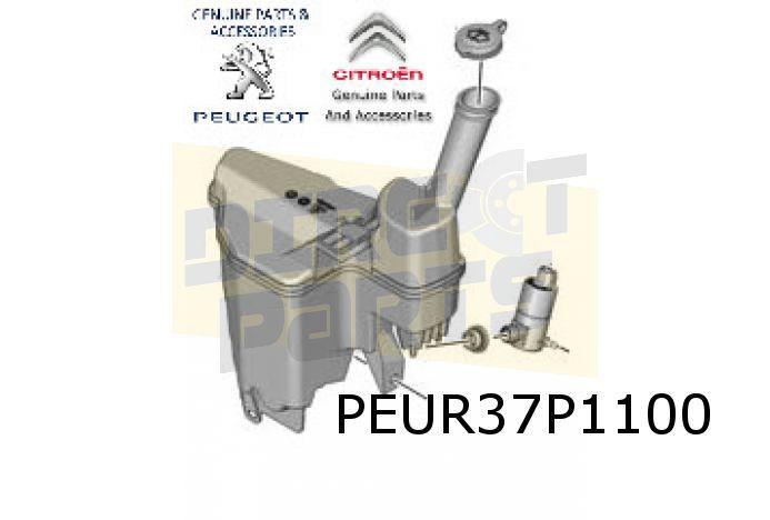 Citroën C1/ Peugeot 108 (5/14-) ruitensproeierreservoir Orig, Auto-onderdelen, Ruiten en Toebehoren, Citroën, Peugeot, Nieuw, Ophalen of Verzenden
