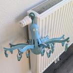 Droogmolentje met 16 wasknijpers, Blauw, Ophalen, Zo goed als nieuw, Droogmolen