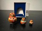 Matroesjka Matryoshka mini in box 3 delig, Verzamelen, Poppetjes en Figuurtjes, Ophalen of Verzenden, Zo goed als nieuw