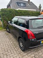 Suzuki Swift 1.3 3D 2007 Zwart, Stof, Handgeschakeld, 1000 kg, 30 €/maand