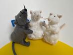 1997 ikea muis muisje muisjes wit grijs, Kinderen en Baby's, Speelgoed | Knuffels en Pluche, Ophalen of Verzenden, Overige typen