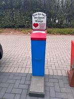 Weegschaal met muntinworp, Ophalen, Gebruikt