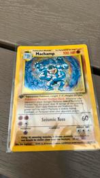 Machamp pokemonkaart 1995, Hobby en Vrije tijd, Verzamelkaartspellen | Pokémon, Ophalen of Verzenden, Losse kaart