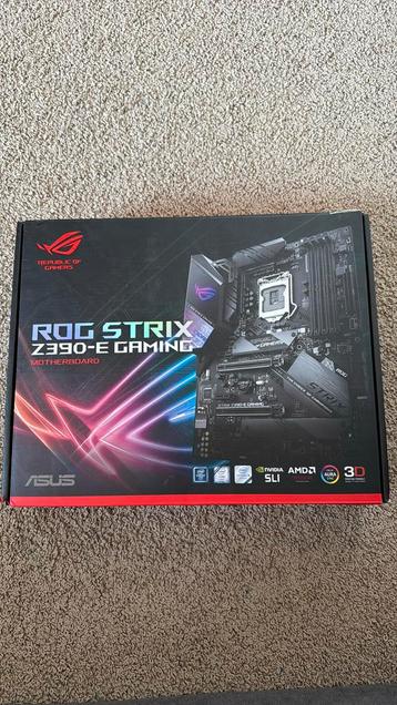 ASUS ROG STRIX Z390-E GAMING beschikbaar voor biedingen